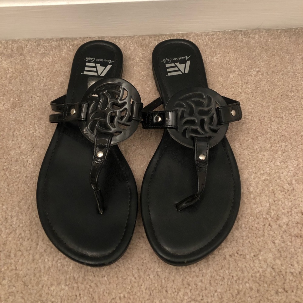 Black sandals